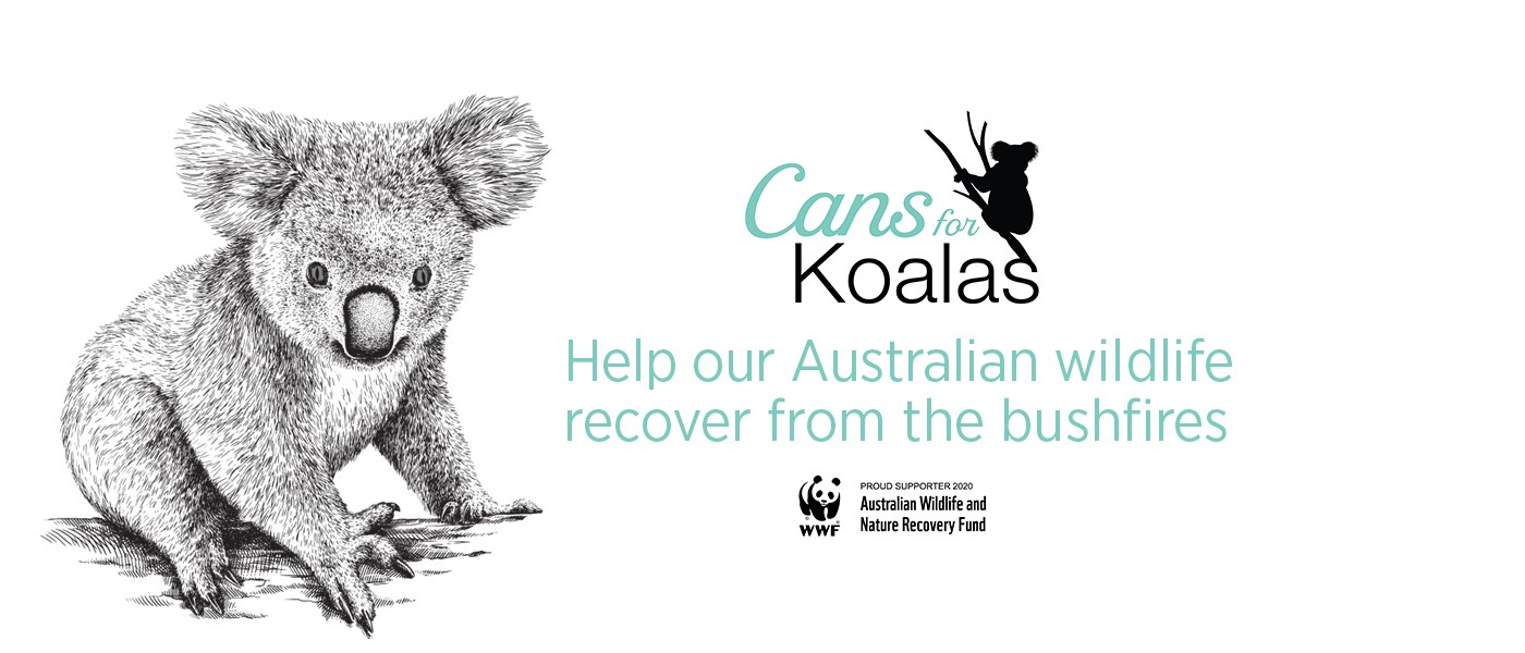 cans for koalas
