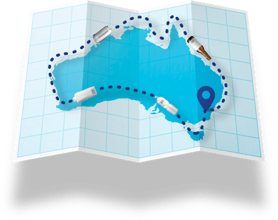That’s equal to 30.4 trips around the coastline of Australia!