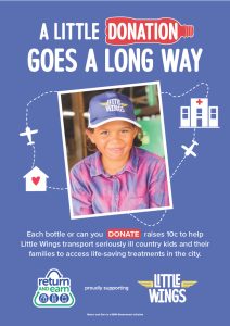 A little donation goes a long way - Little Wings donation appeal