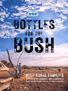 Bottles for the Bush Poster image
